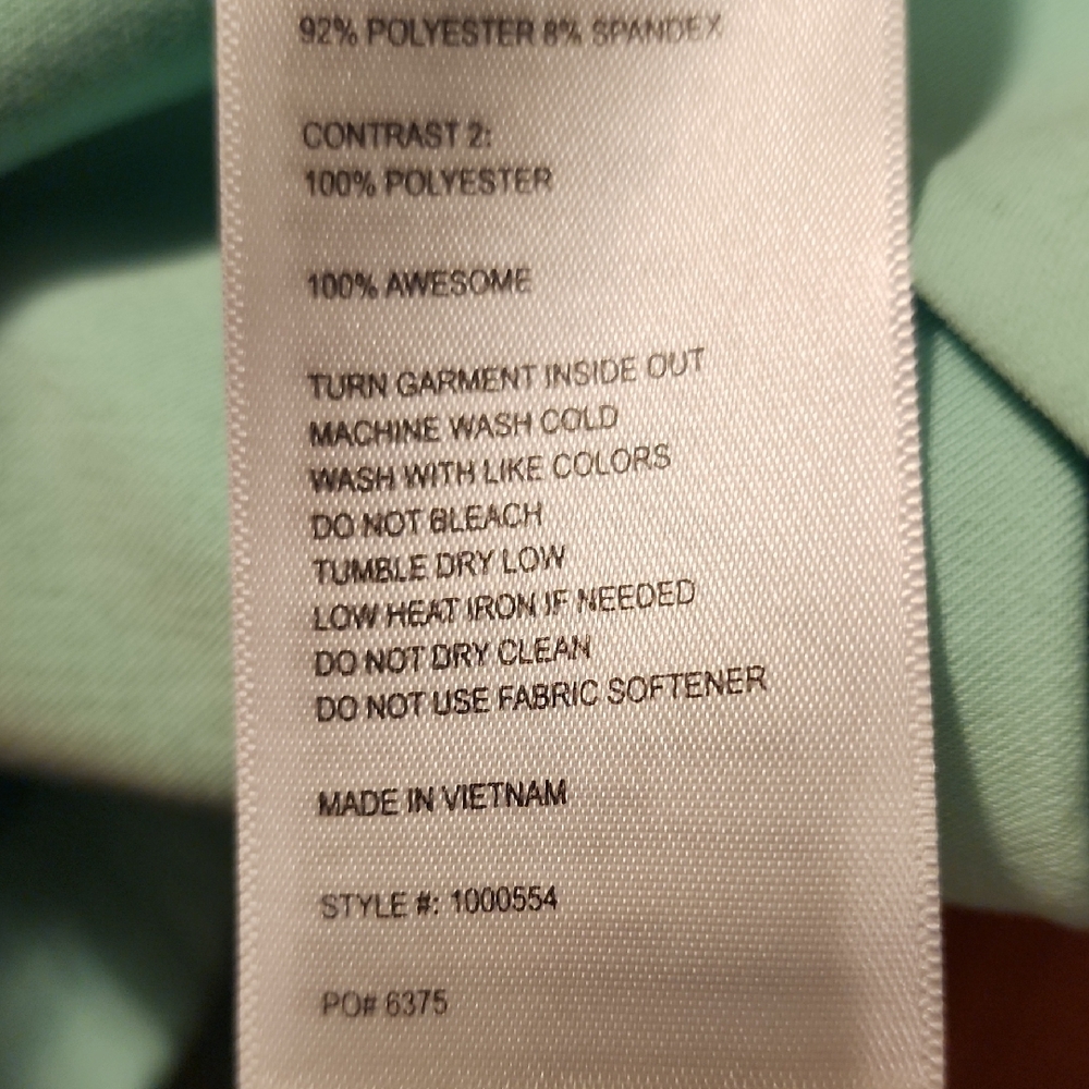 Figs Light Mint Full-Zip Jacket Small - image 11